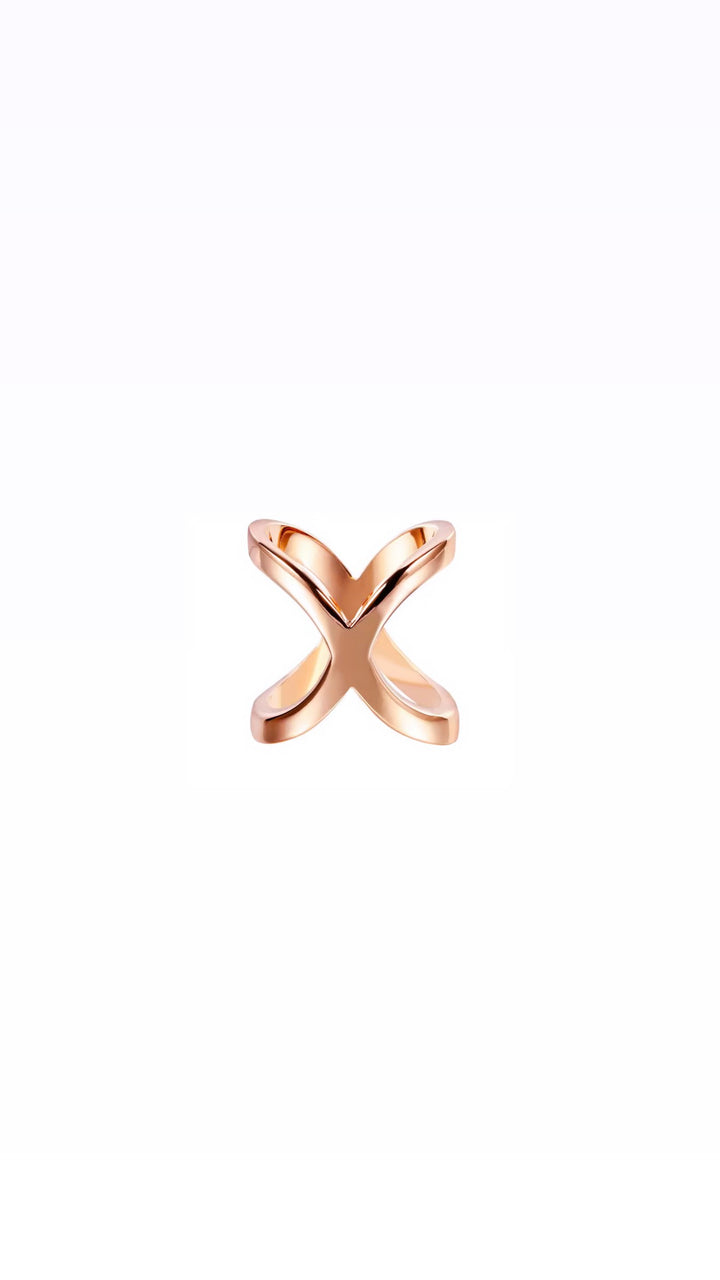 Capri Scarf Ring gold