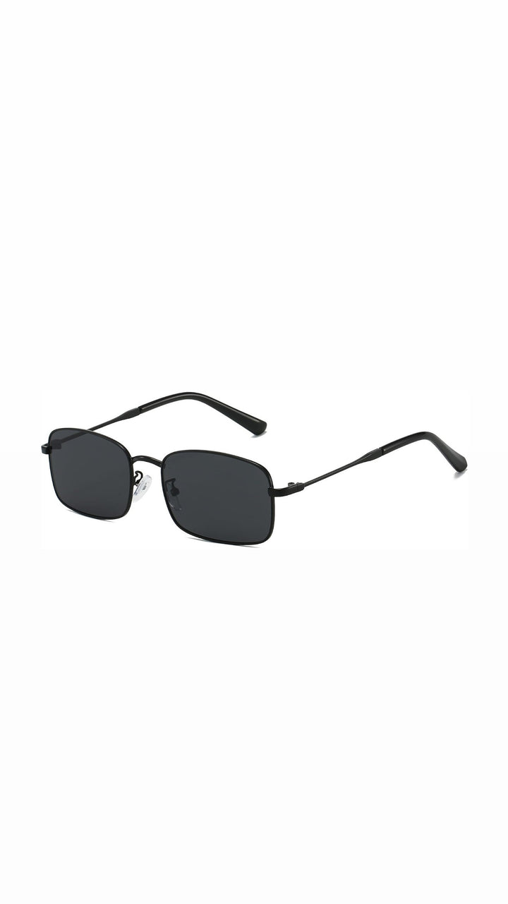 Tokyo Black Rectangle Sunglasses