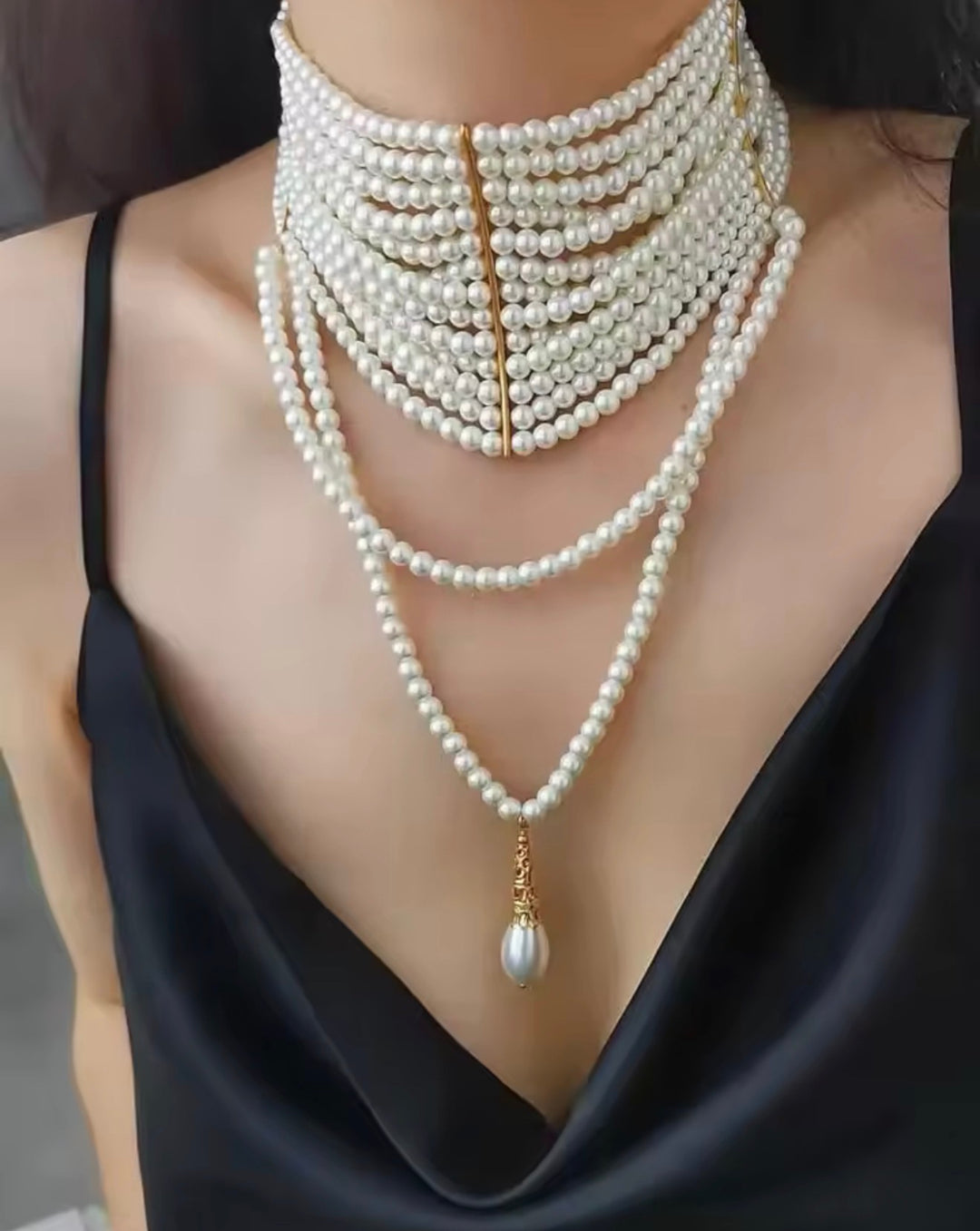 The Aspen Pearl Choker