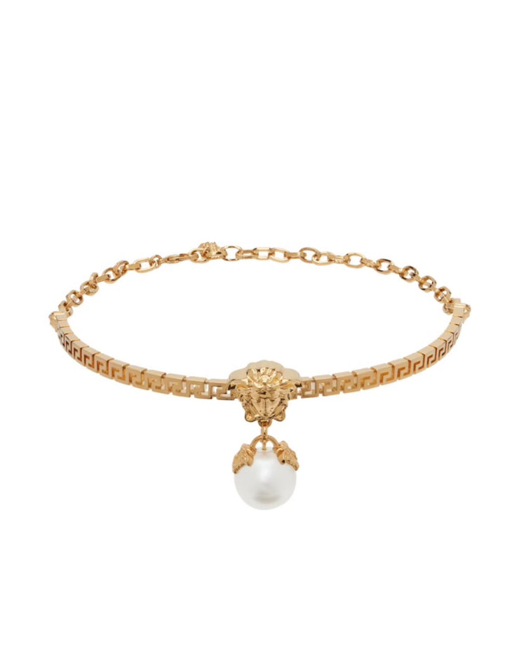 The Rome Eternal Pearl Gold Choker Necklace
